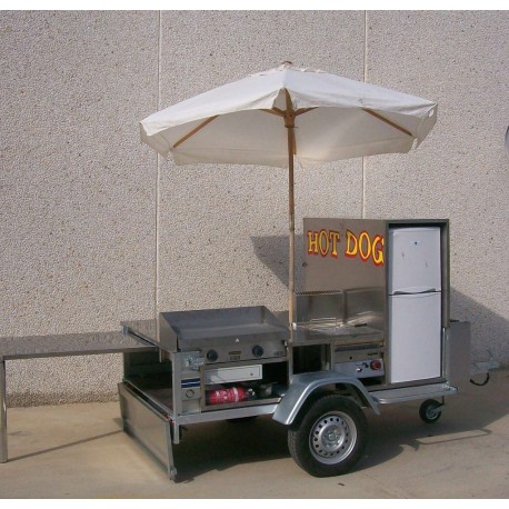 Remolque Carrito Hot Dog CA-14