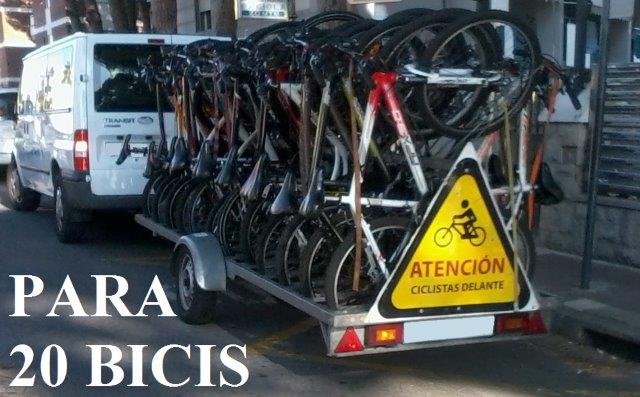 Los Alpes desmayarse Azotado por el viento Remolque Porta bicicletas - Remolques Tarragona - Remolques venta ambulante
